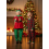 Automate Lutin de Noël animé et sonore – 113 cm