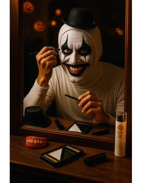 Set Clown Terreur – Kit Maquillage & Accessoires pour Incarner Art le Clown Terrifier