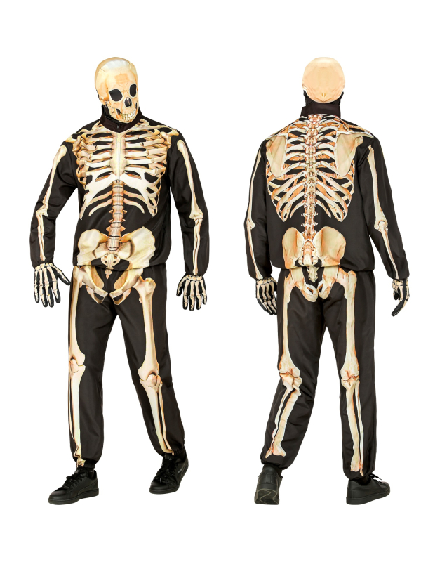 Déguisement Squelette Homme Fast Costume – Costume Halloween Réaliste S à XXL