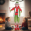 Automate Lutin de Noël Animé 110 cm – Déco Magique avec Musique et Mouvement
