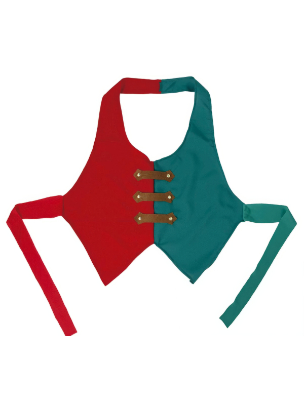 Gilet de Lutin de Noël – Taille Unique – Accessoire de Déguisement Adulte
