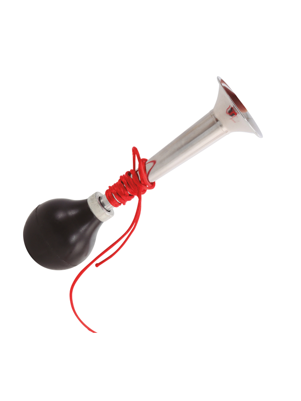 Klaxon de Clown Métallique 20 cm – Accessoire Cirque, Carnaval et Halloween