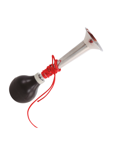 Klaxon de Clown Métallique 20 cm – Accessoire Cirque, Carnaval et Halloween