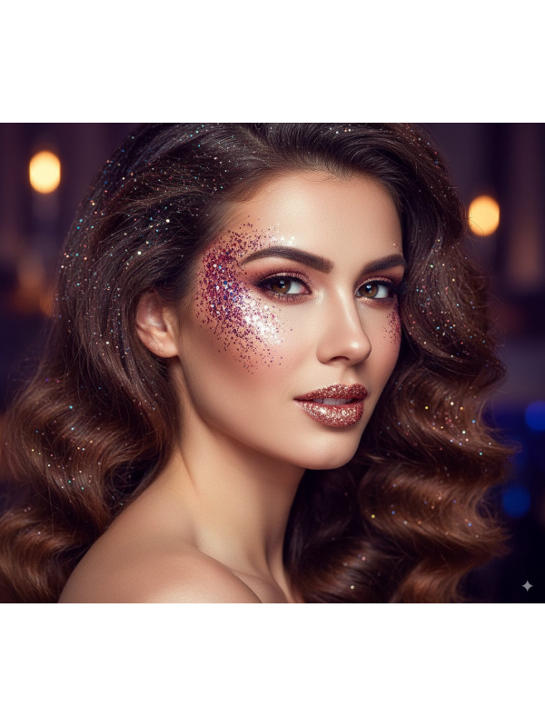 Gel Pailleté Or Rose (Rose Gold) – Maquillage...