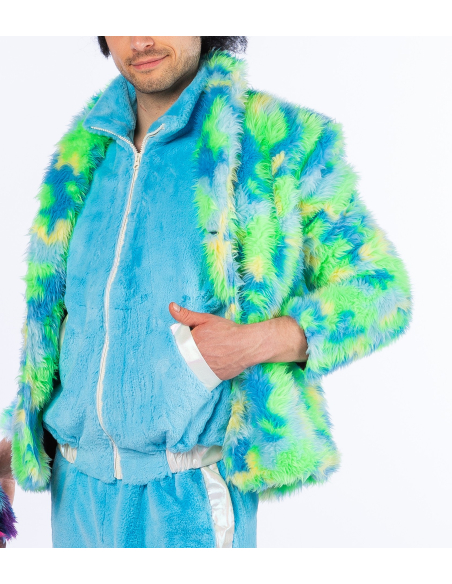 Veste en Peluche Multicolore – Carnaval de Dunkerque et Bandes