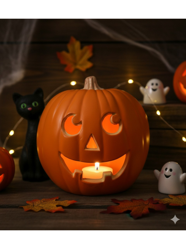 Citrouille Décorative Lumineuse Halloween – Indispensable pour une Ambiance Magique