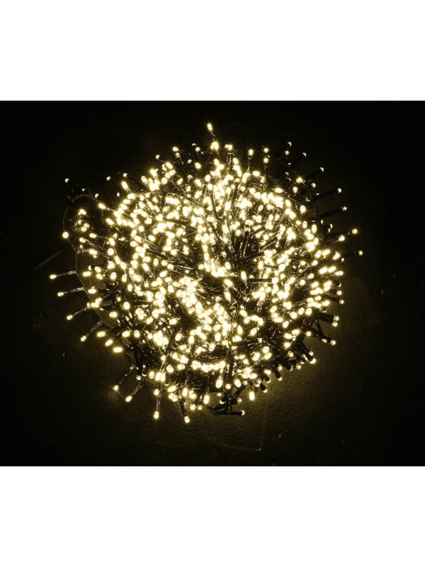 Guirlande de Noël 140 LED – 7 m, Blanc Chaud Multifonction, Extérieur & Intérieur