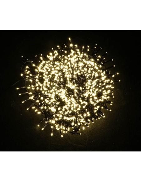 Guirlande de Noël 140 LED – 7 m, Blanc Chaud Multifonction, Extérieur & Intérieur