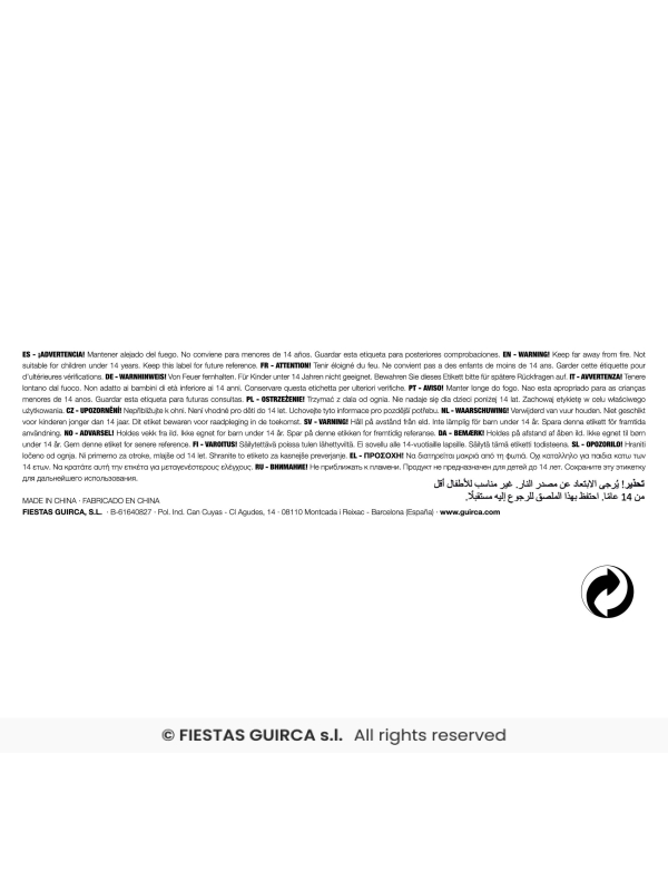 Guirlande de fanions Nouvel An 300 cm – Happy New Year noir et or