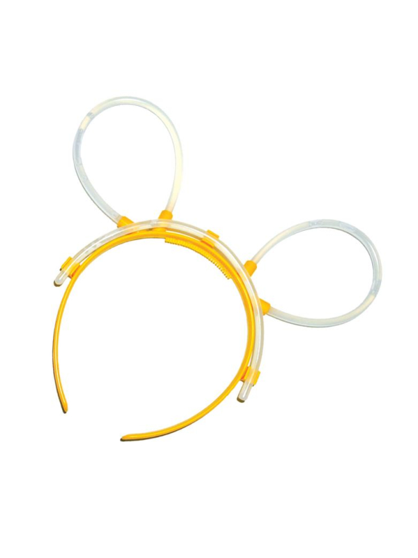Serre-tête lumineux GID 5 couleurs – Accessoire fluo Glow in the Dark