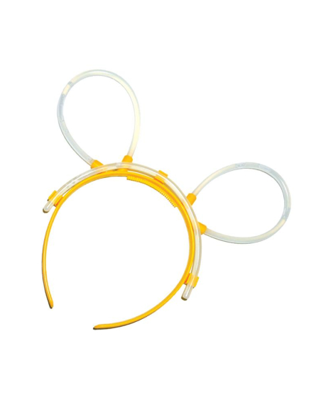 Serre-tête lumineux GID 5 couleurs – Accessoire fluo Glow in the Dark