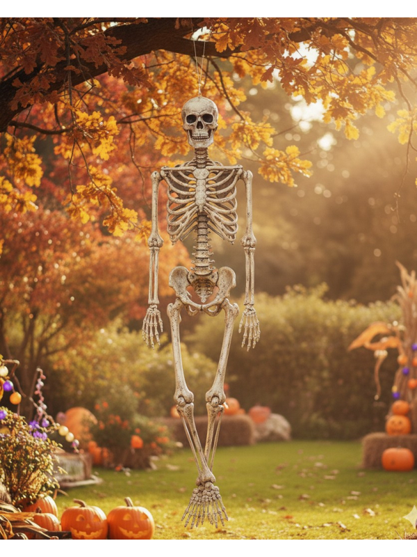 Squelette pendu Halloween 175 cm