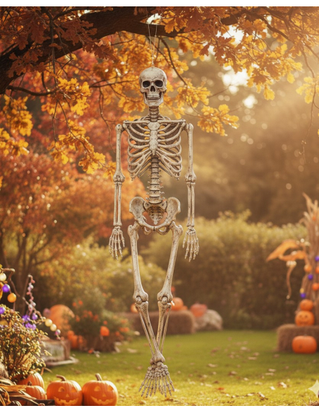 Squelette pendu Halloween 175 cm