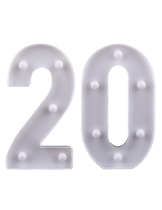 Chiffre Lumineux LED 2 – Décoration Anniversaire, Mariage ou Événement 2