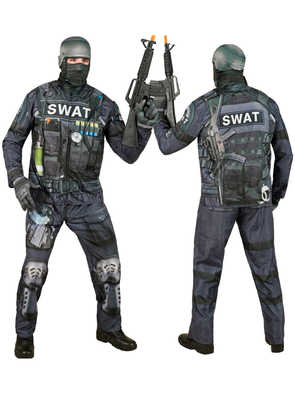 Déguisement SWAT Fast Costume Adulte – tenue d'intervention complète