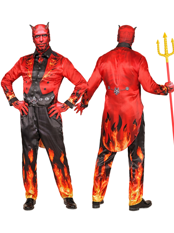 Déguisement Diable Homme complet (S à XXL) –...