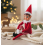 Lutin Farceur Garçon Elfie 10×5×38 cm – Compagnon malicieux d’Elvie pour une déco de Noël magique