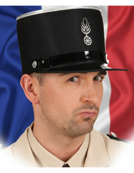 Képi de Gendarme Français – L’Accessoire Officiel pour un Déguisement de Saint-Tropez