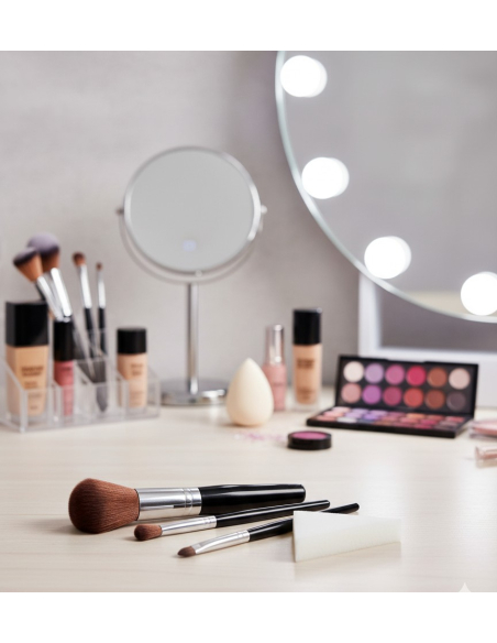 Set accessoires maquillage P’tit Clown® – 3 pinceaux + 1 éponge