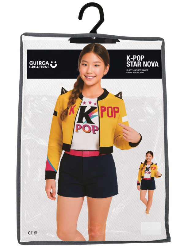 Déguisement K-pop Pop Star Nova fille & ado –...