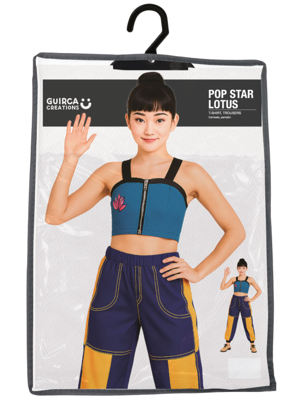 Déguisement K-Pop Pop Star Lotus Femme