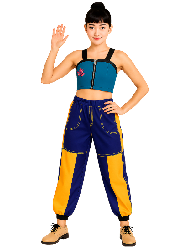 Déguisement K-Pop Pop Star Lotus Femme