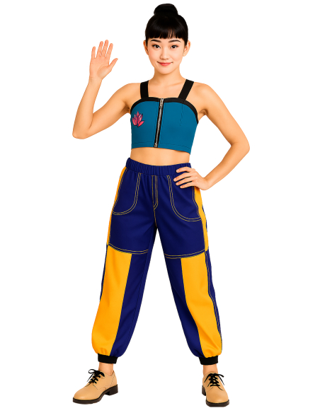 Déguisement K-Pop Pop Star Lotus Femme