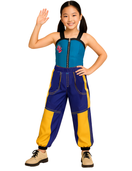 Déguisement K-Pop Pop Star Lotus Enfant & Ado