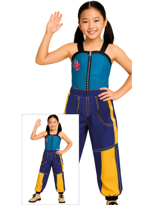 Déguisement K-Pop Pop Star Lotus Enfant & Ado