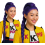 Perruque K-pop violette à longue tresse – Mystic Braid
