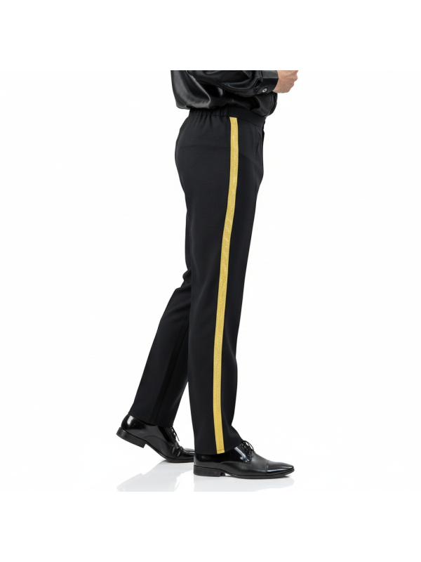Pantalon d’Apparat Homme Premier Empire – Bande Dorée