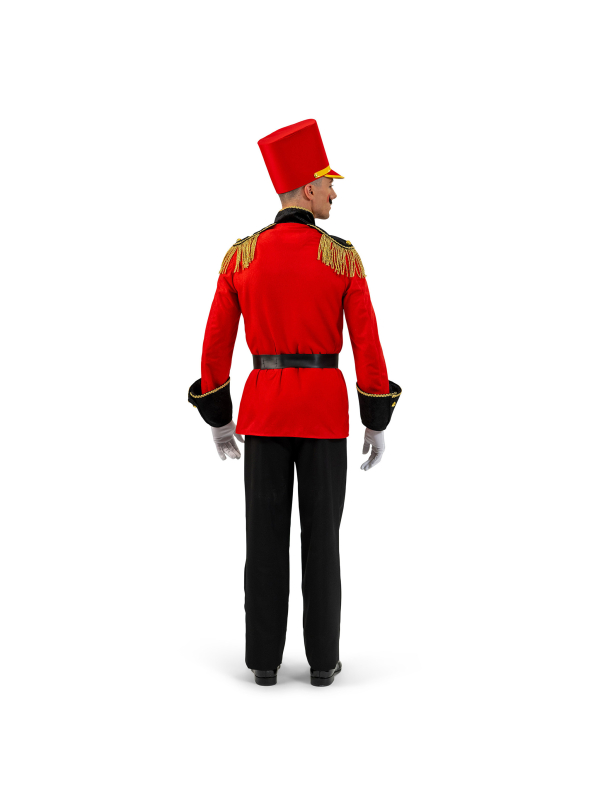 Costume Soldat Casse-Noisette Homme – Veste Rouge et Or Noël