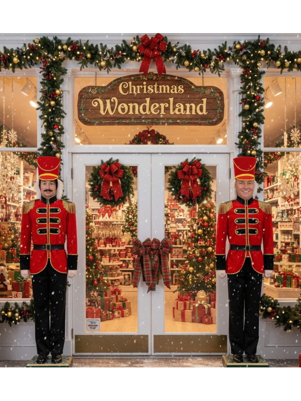 Costume Soldat Casse-Noisette Homme – Veste Rouge et Or Noël