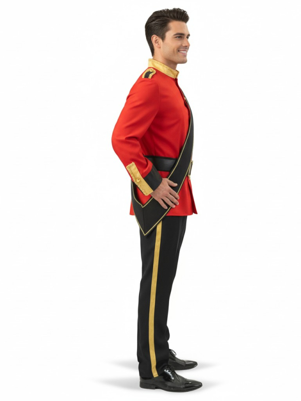 Costume Prince Rouge et Or Homme – Uniforme...