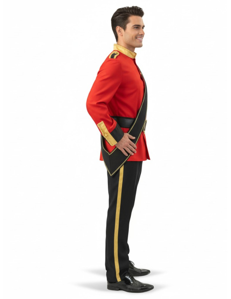 Costume Prince Rouge et Or Homme – Uniforme Royal & Officier Historique