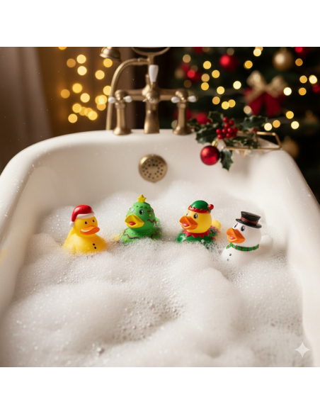 Canard de Noël – Modèle aléatoire déco ou cadeau rigolo