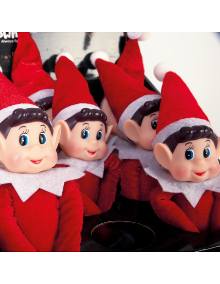 Petit Lutin Farceur de Noël – 30 cm