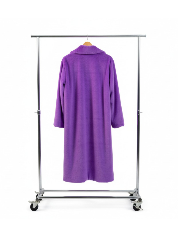 manteau violet carnaval de dunkerque fausse fourrure mixte homme femme Déguiz-Fêtes