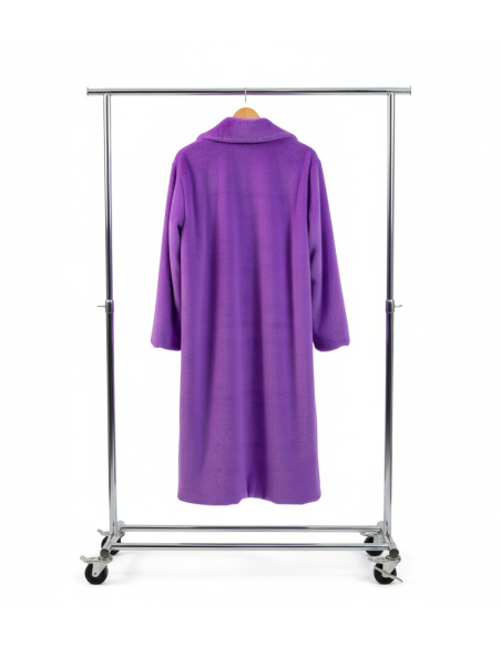 manteau violet carnaval de dunkerque fausse fourrure mixte homme femme Déguiz-Fêtes