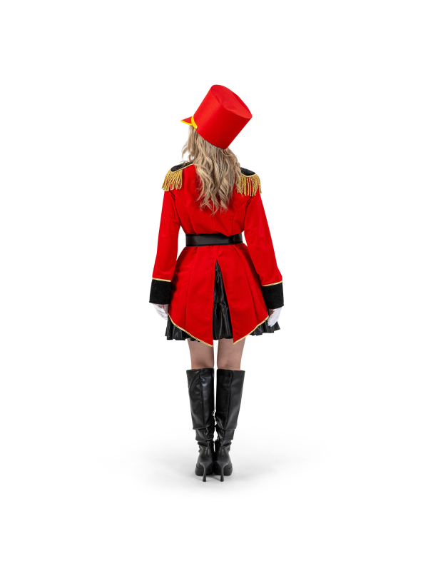 Costume Majorette / Casse-Noisette Femme – Veste rouge et ceinture