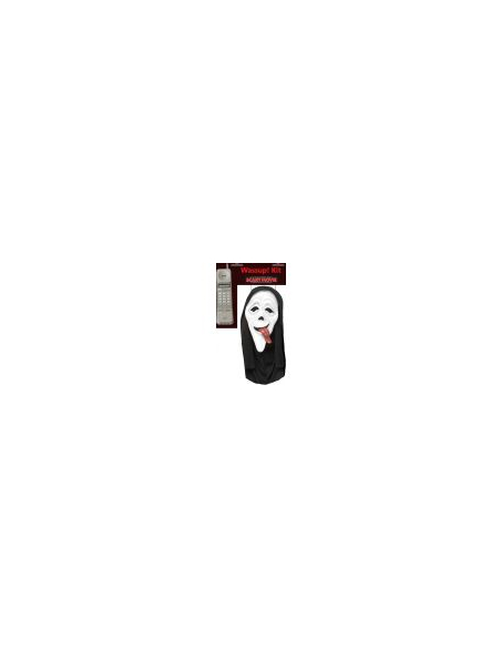 Kit masque et téléphone Wassup ! Revivez la Terreur de Scream -Ghost Face®