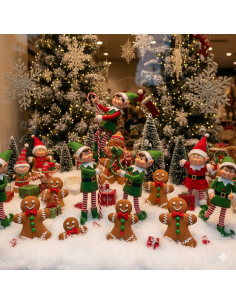 Fausse neige 74 g – Neige décorative réaliste pour Noël, vitrines et scènes féeriques 2