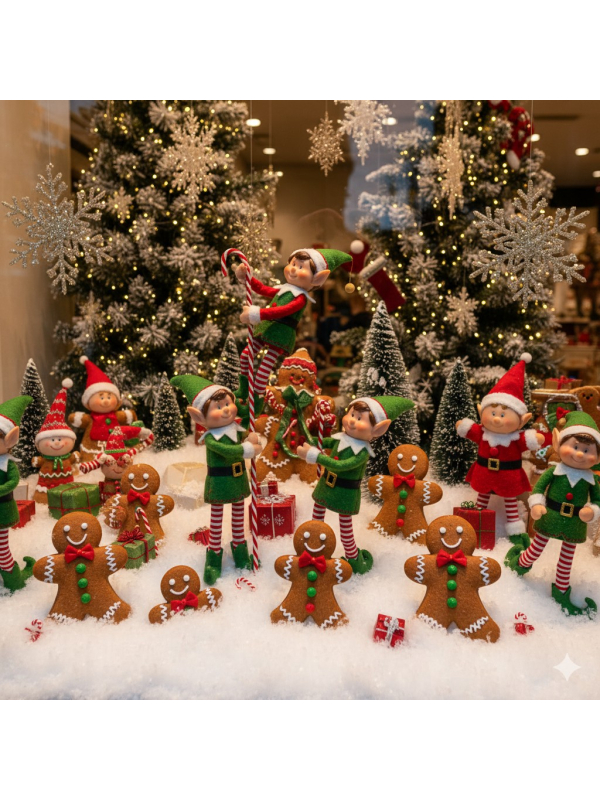 Fausse neige 74 g – Neige décorative réaliste pour Noël, vitrines et scènes féeriques
