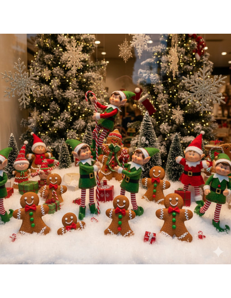 Fausse neige 74 g – Neige décorative réaliste pour Noël, vitrines et scènes féeriques