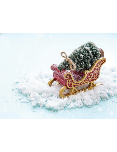 Fausse neige 74 g – Neige décorative réaliste pour Noël, vitrines et scènes féeriques