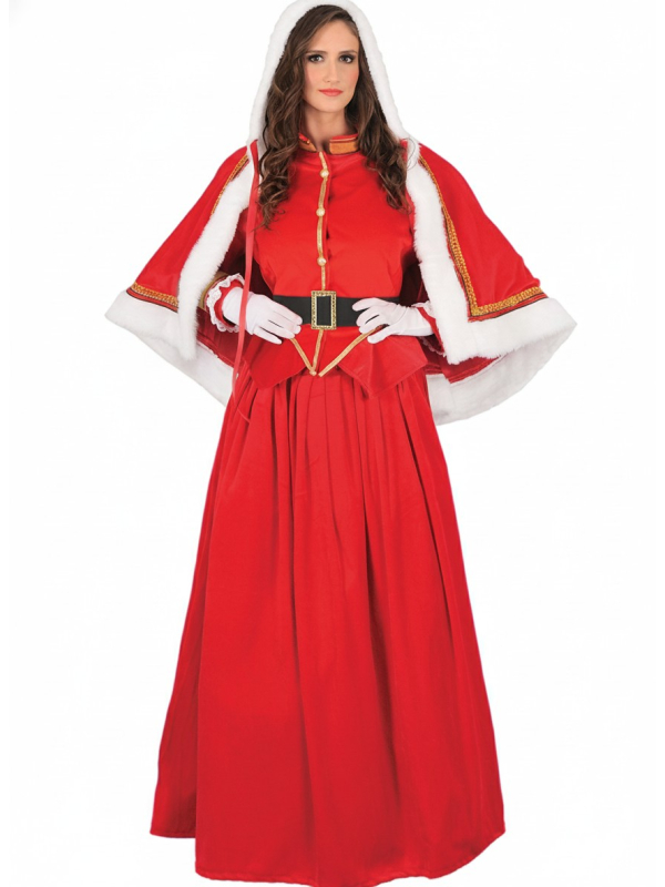 Costume Mère Noël Deluxe qualité professionnelle
