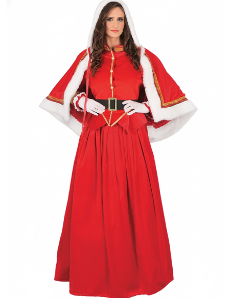 Costume Mère Noël Deluxe qualité professionnelle