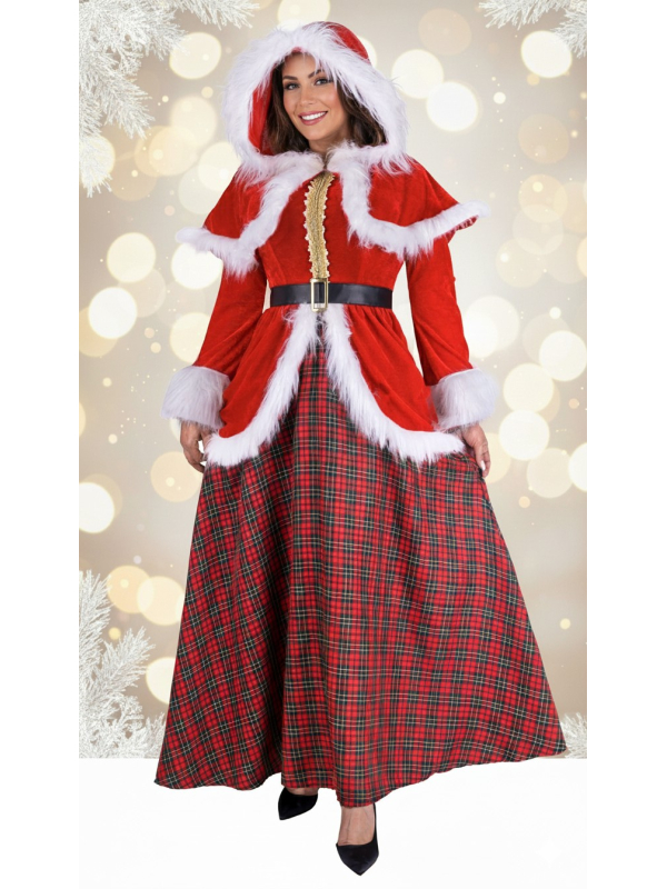 Déguisement de mère noël femme - esprit traditionnel