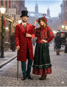 Costume Dickens Homme : Élégance Victorienne pour Noël, Soirées à Thème et Théâtre 2