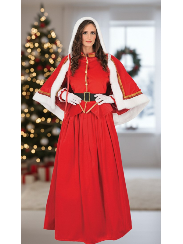 Costume Mère Noël Deluxe qualité professionnelle